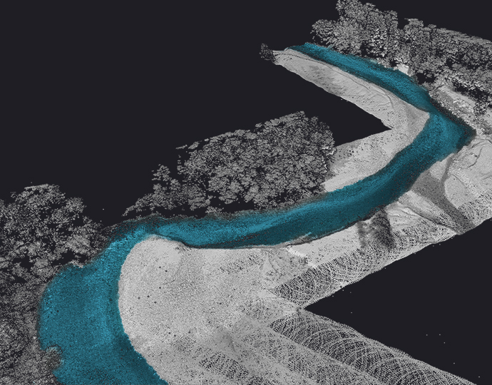 Automated water classification after