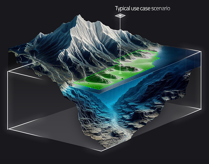 bathymetric lidar survey
