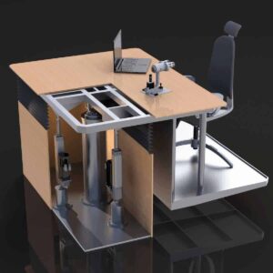 stabilized desk