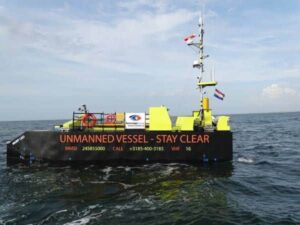 Unmanned Catamaran Receives VCS & Custom Firmware