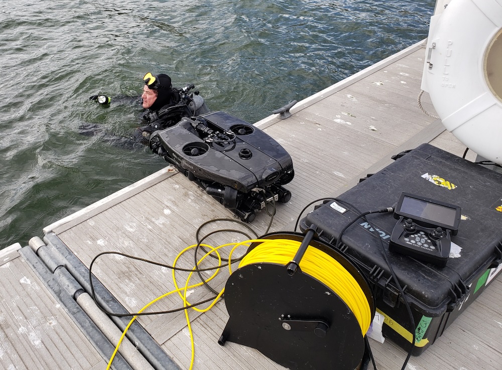 diver and rov