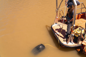 Color Correction with Deep Trekker ROV camera
