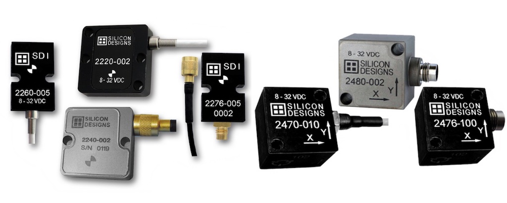 Acelerómetros marinos de Silicon Designs