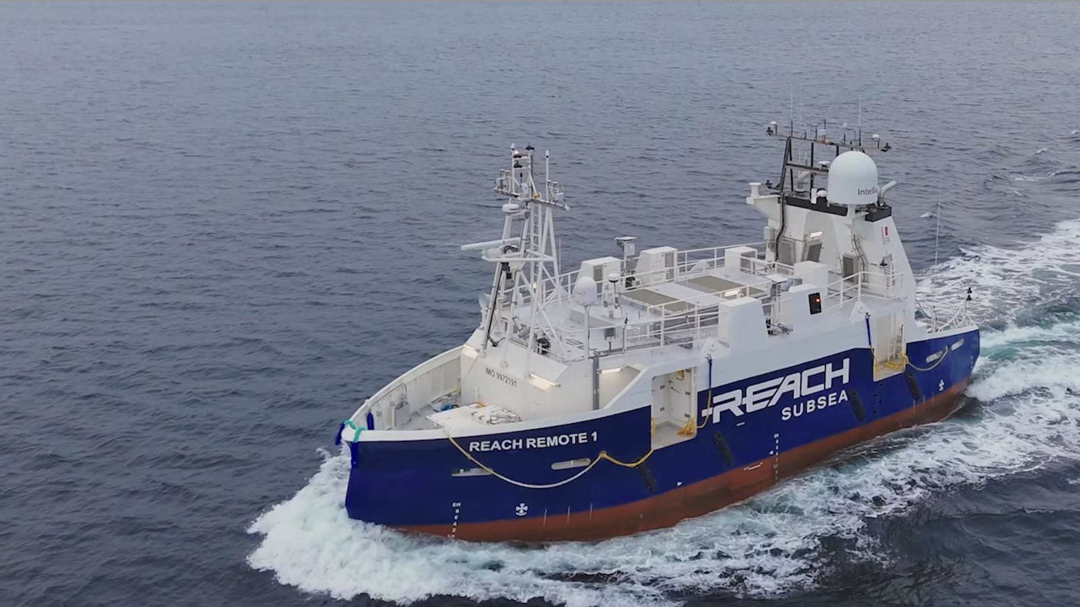 Kongsberg Maritime Delivers First REACH REMOTE Unmanned Vessel