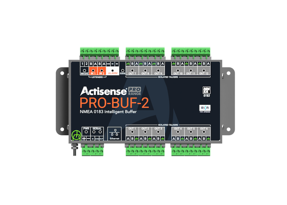NMEA 0183 buffer with bi-directional serial and Ethernet port