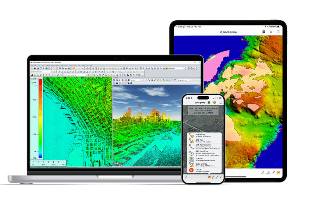 Geospatial Technology and GIS Software Global Mapper by BlueMarble Geographics