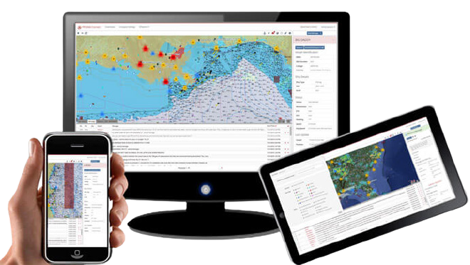 Marine fleet management and vessel tracking software by MetOcean Telematics