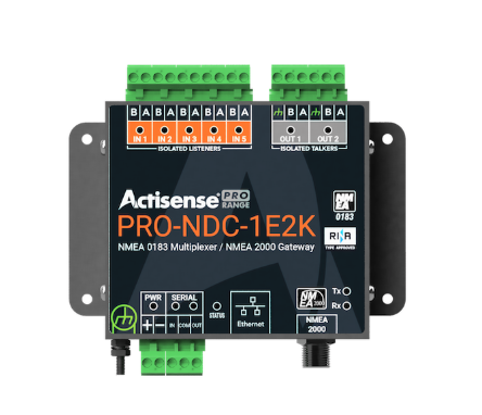 NMEA 0183 Multiplexer for Marine Electronics