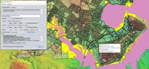 Coastal flood visualization