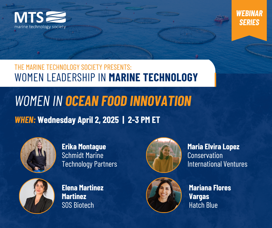 Women Leadership in Marine Science and Technology Webinar Series: Women ...