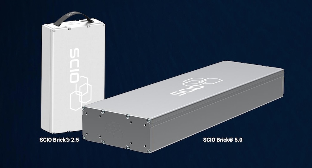 SCIO Brick battery solution