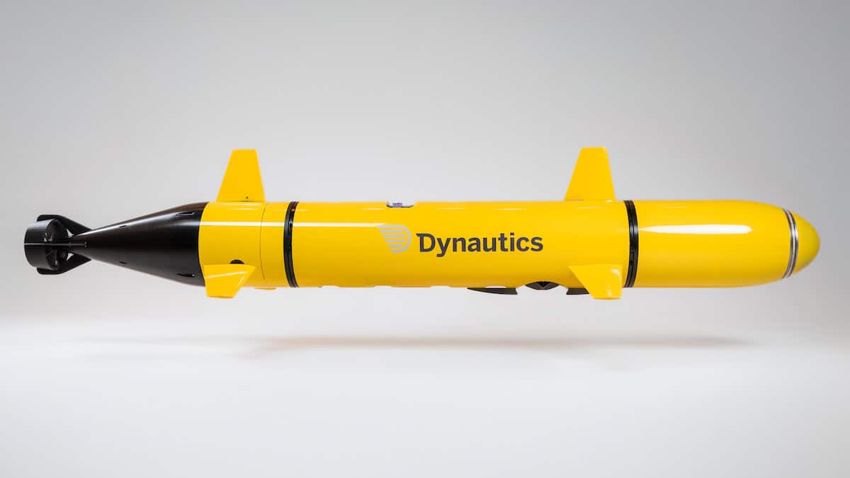 Dynautics Phantom 2 AUV side view
