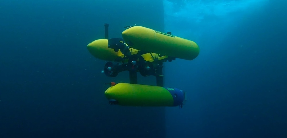 Girona 500 hovering auv