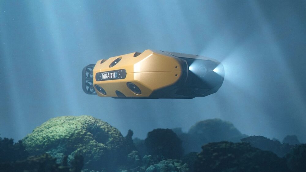 Mission Specialist Wraith underwater ROV