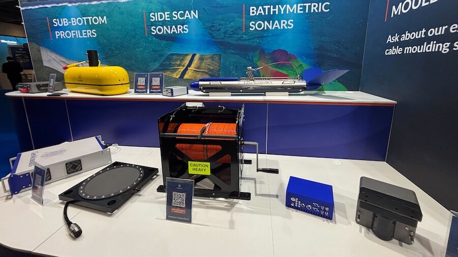 GeoAcoustics Debuts Multibeam Echosounder & Boomer System at Oi26