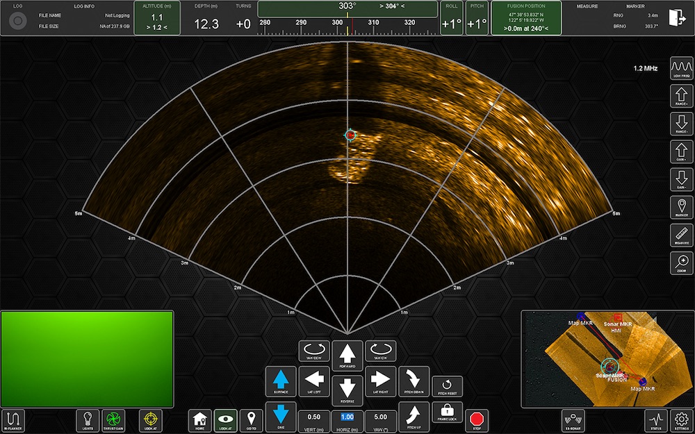 FUSION ROV Real Time Visualization