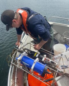 Long Duration Oceanographic Monitoring for Kelp Farm Ecosystem Research