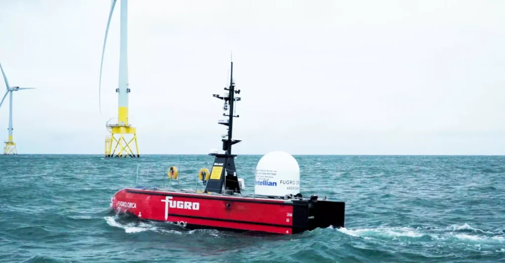 Fugro Enhances Autonomous USV Capabilities with Integrated AML Moving Vessel Profilers