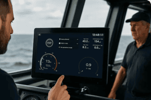 Cetasol iHelm system Captain Display