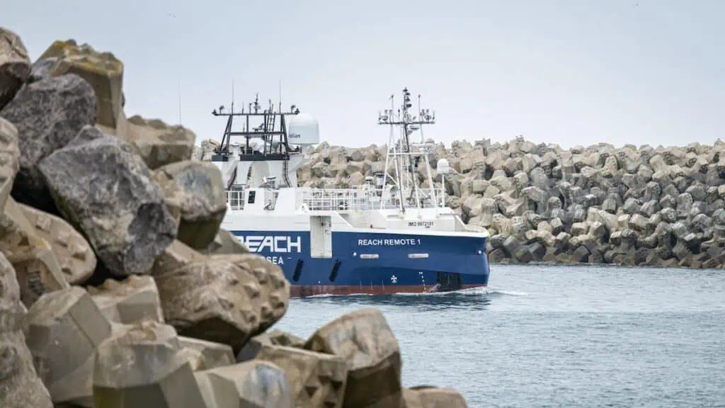 Remotely Controlled Vessel Makes Port Call in Historic Milestone