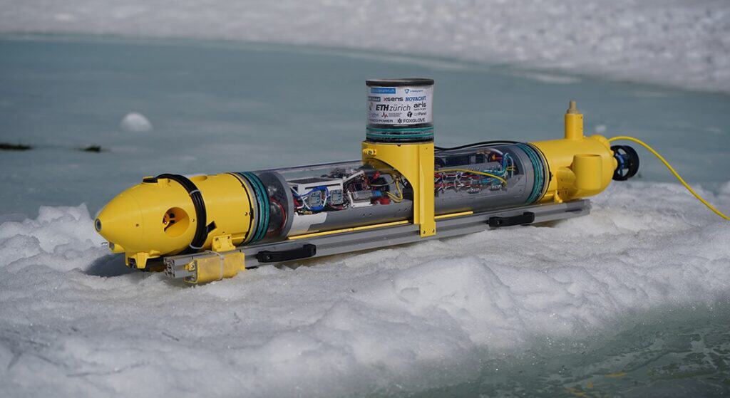 AUV Tech & Custom Cabling Advance Non-Invasive Sub-Ice Climate Research
