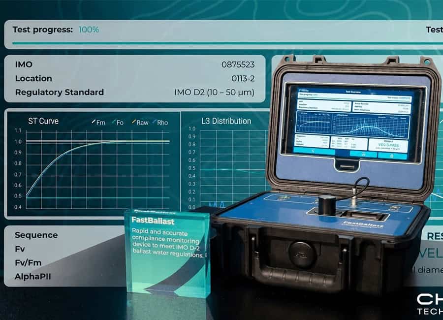 Chelsea Technologies FastBallast Rapid On-board Testing