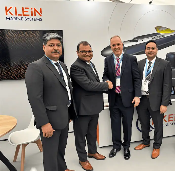 Klein Marine Systems & Industry Partners Pursue Integrated MCM Solution for Indian Navy