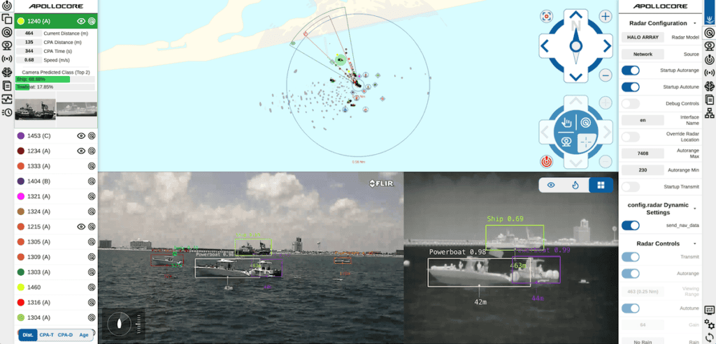 Machine Learning-Based Marine Perception with ApolloCore