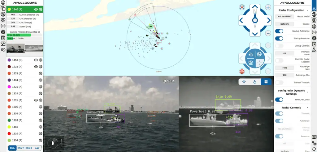 Machine Learning-Based Marine Perception with ApolloCore