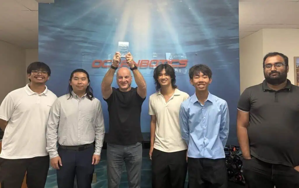 Oceanbotics Backs Championship College ROV Team to Build Next-Gen Engineering Talent
