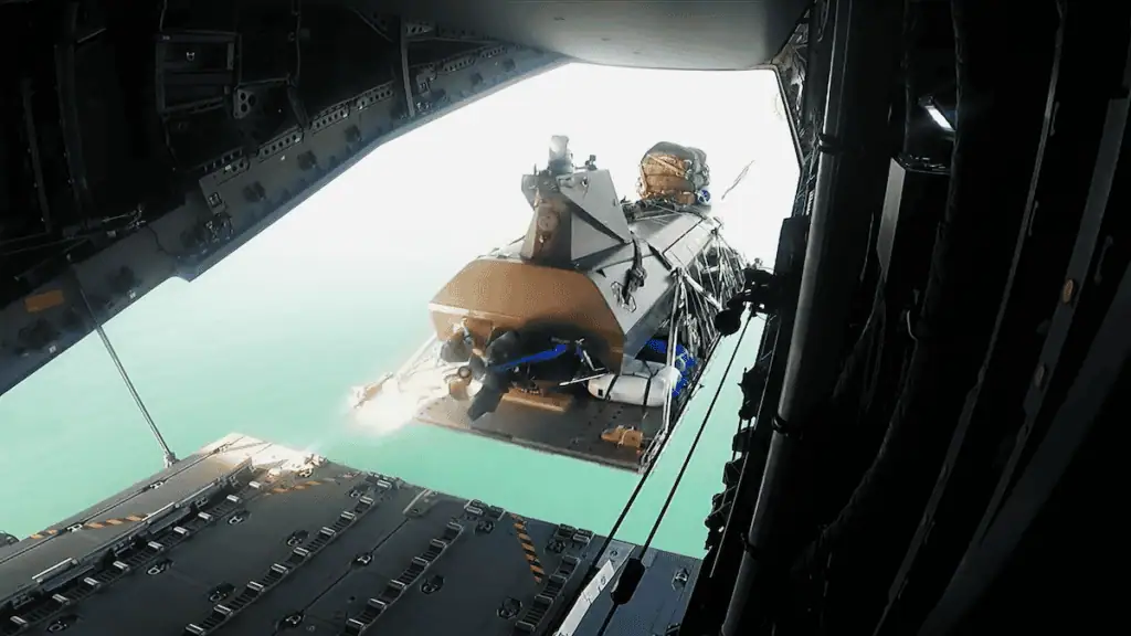 Partnership Achieves First Aerial Deployment of USV