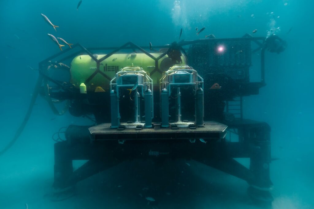 Subsea Human Habitat Deployed for Ocean Research & Engineering