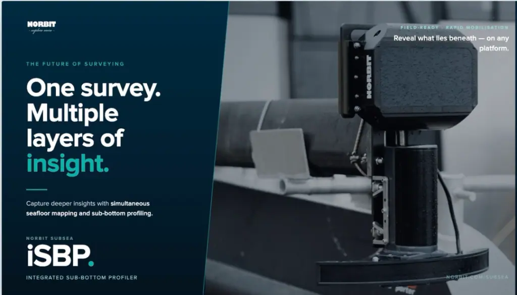 Integrated Sub-Bottom Profiler Launched for NORBIT X-Series Systems