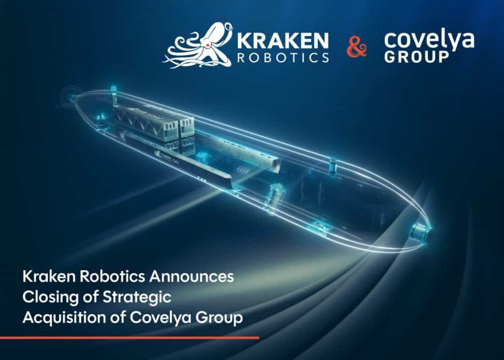 Kraken Robotics Completes Covelya Group Acquisition