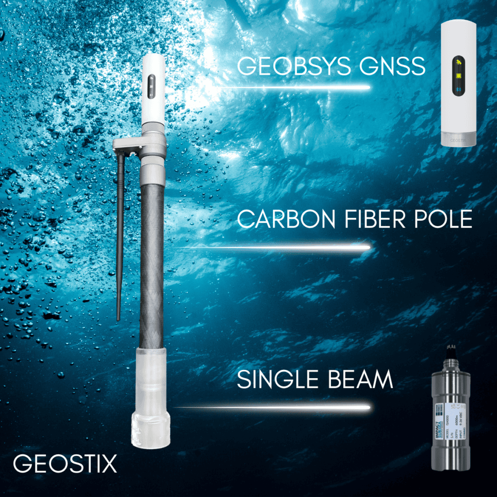 New Portable Bathymetric Survey Pole Supports USV Hydrographic Surveying
