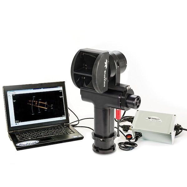 3D multibeam scanning sonar for high-resolution underwater imaging