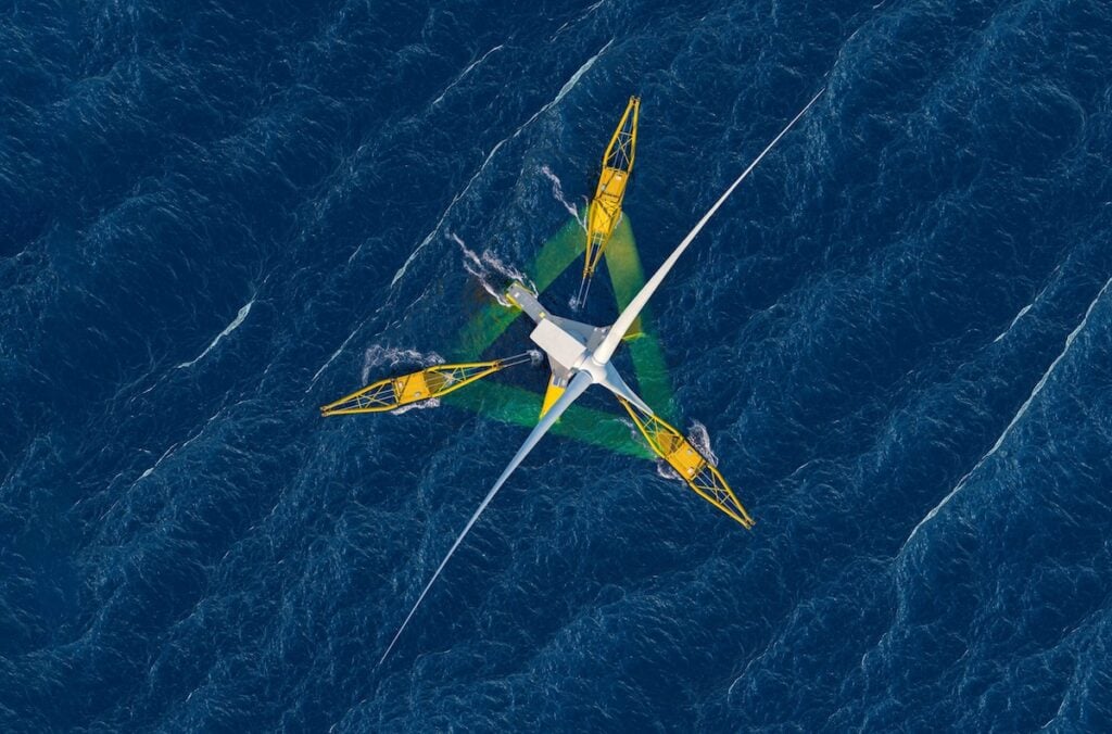 Floating Offshore Wind Platform Redesign Supports Next-Gen 18MW Turbines