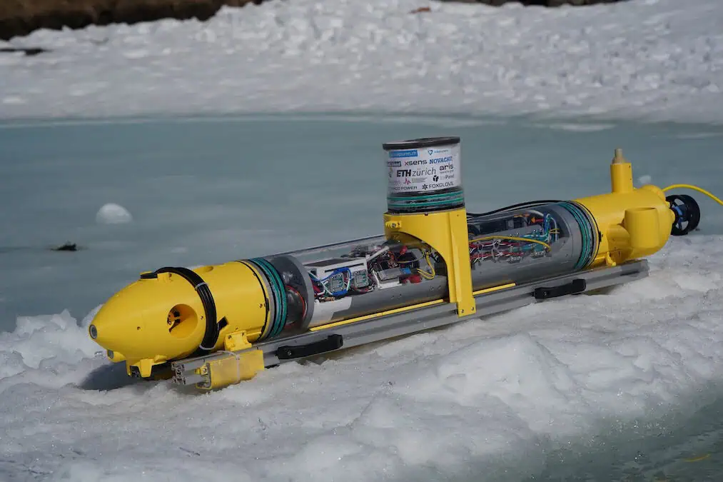 Undergraduate Team Builds Autonomous Underwater Vehicle to Map Alpine Lake Ice