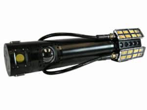 Medium-to-long range dynamic subsea scanner