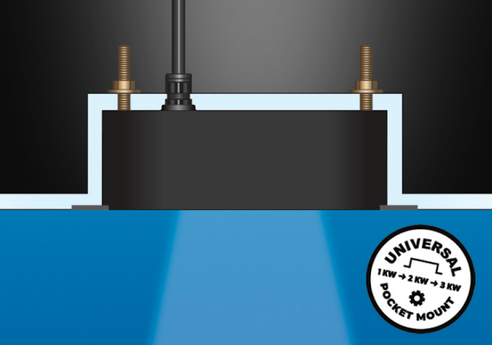AIRMAR Introduces Standardized Pocket Mount Solution for CHIRP Transducers