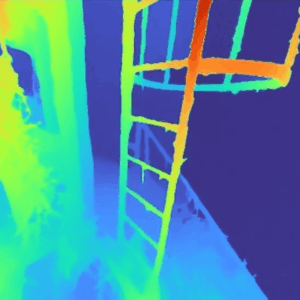 Combining Depth Maps and Enhanced Video to Improve ROV Piloting