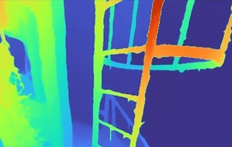 Combining Depth Maps and Enhanced Video to Improve ROV Piloting