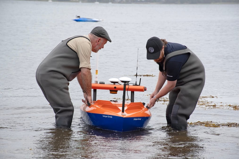 Shallow-Water USV Survey Supports Oyster Rewilding in Loch Melfort